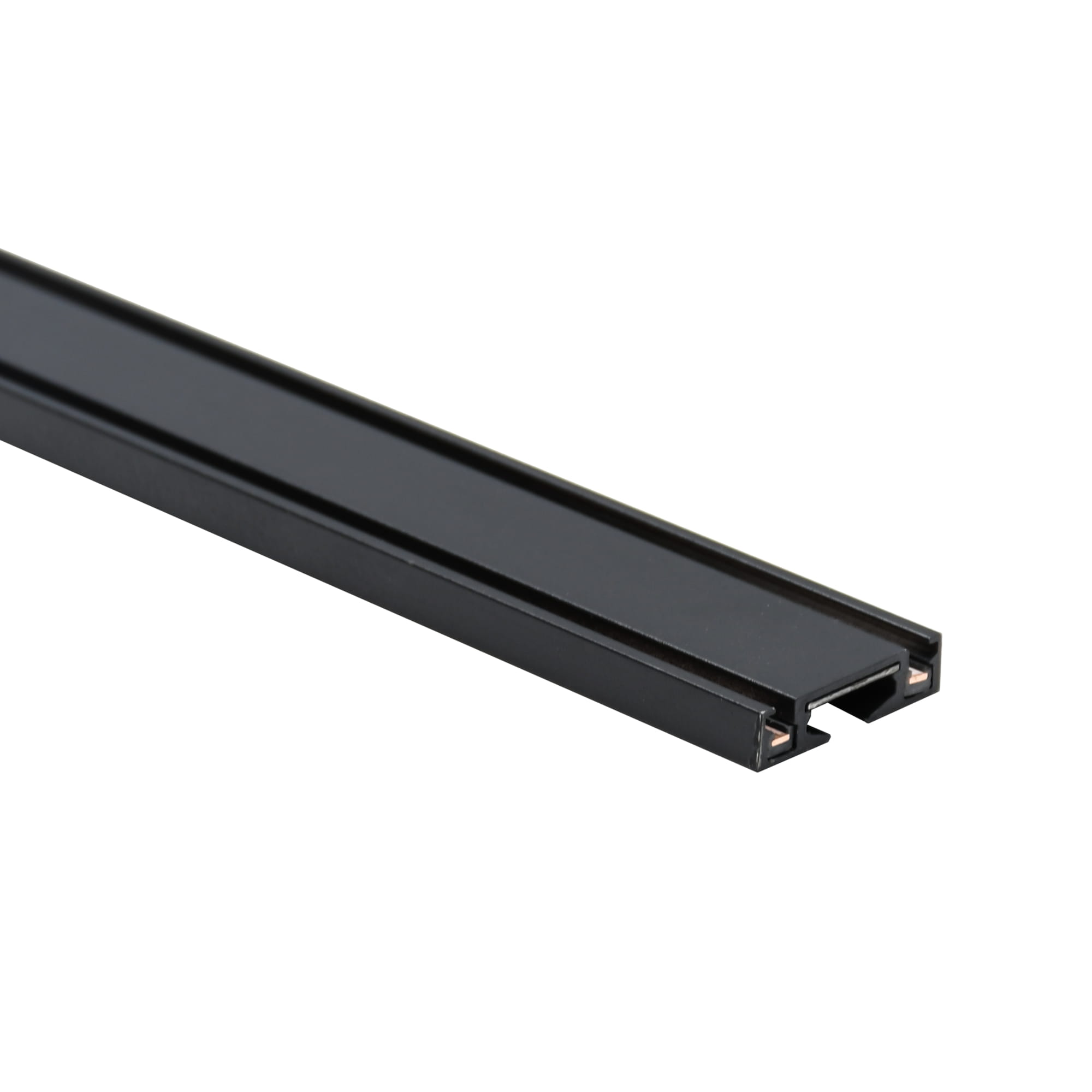 Aufputz-magnetschiene 1 M 48 V Dc Schwarz Slim Track Typ A