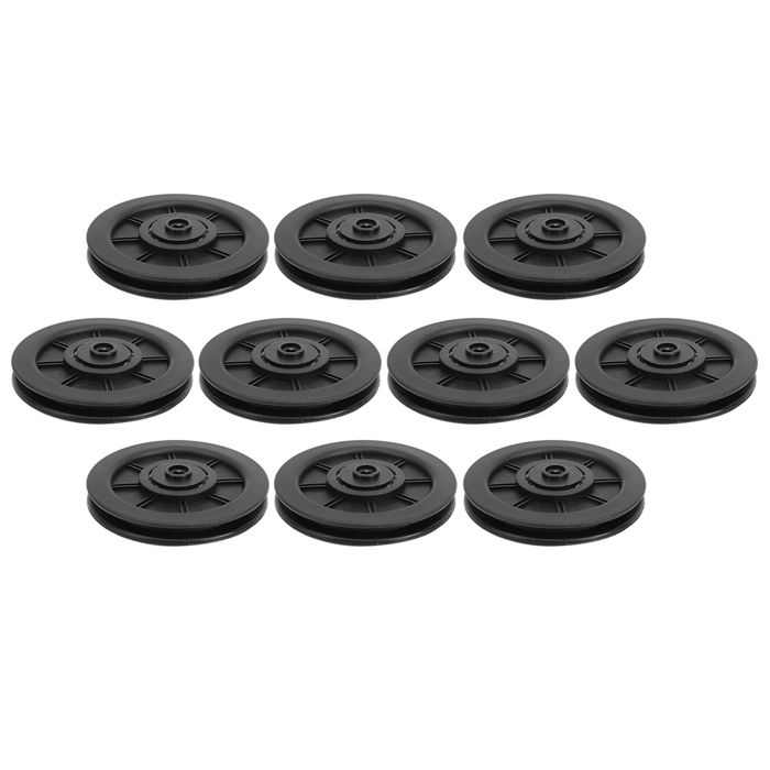 10 Stück/set Universelle Nylon-kugellagerrollen Mit 100 Mm Durchmesser, Geeignet Für Fitnessgeräte.