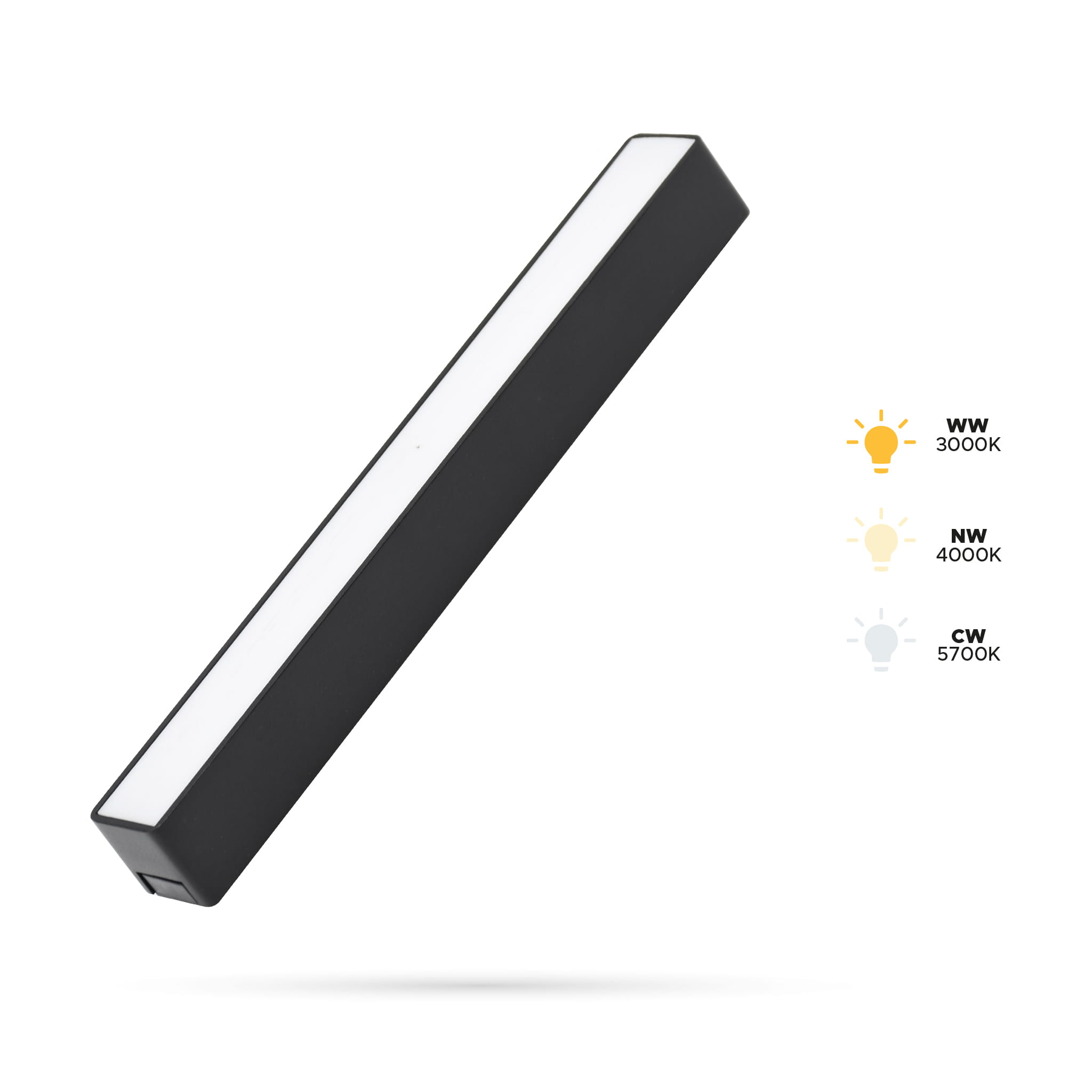 10-w-flutlichtstrahler F10 Für Slim Track- Und Fiberflex-schienen, 48 V Dc, 3 Farbtemperaturen (3000 K, 4000 K, 5700 K)