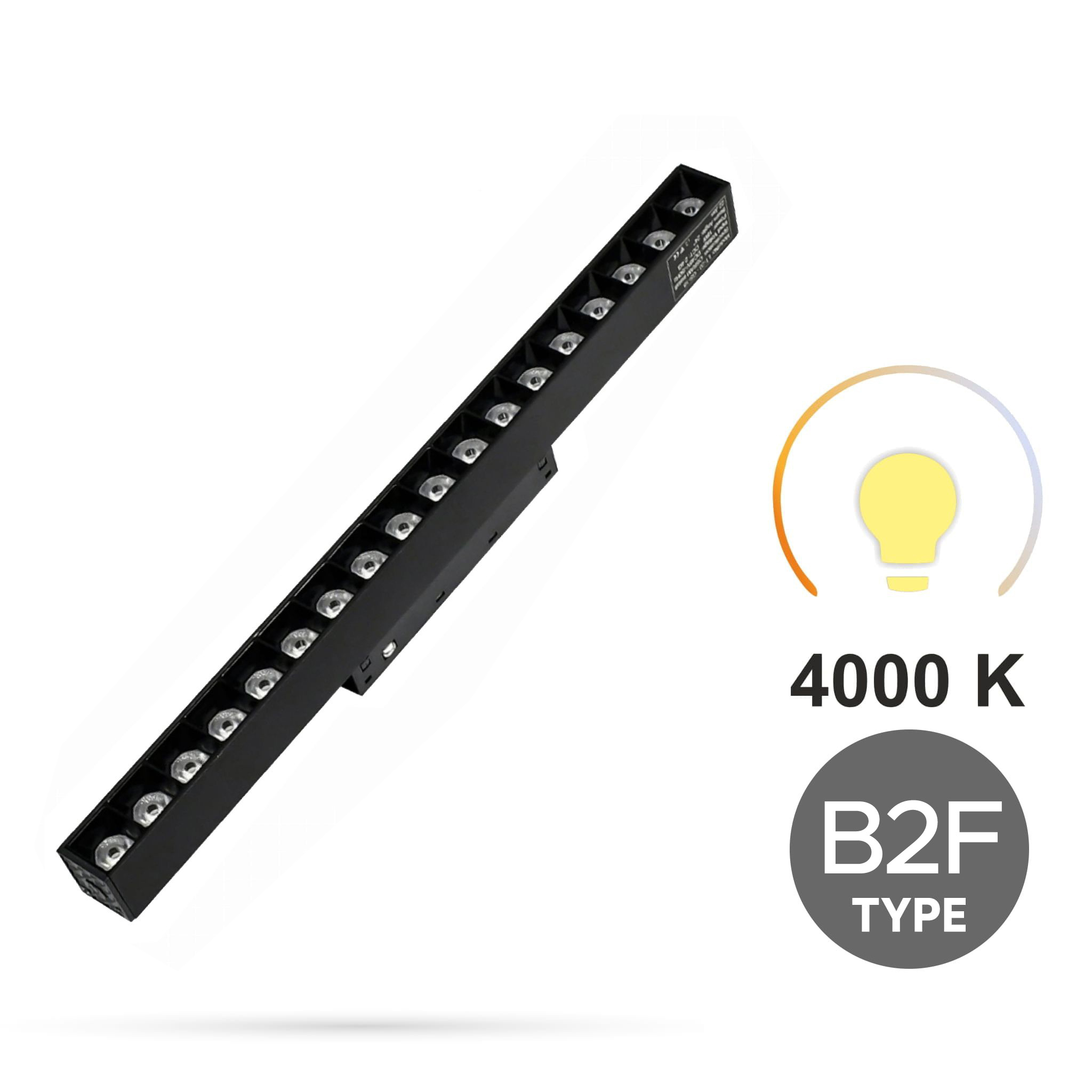 18-w-3cct-linearstrahler Typ B2f Für Smart Track Magnetschienen 48 V Dc