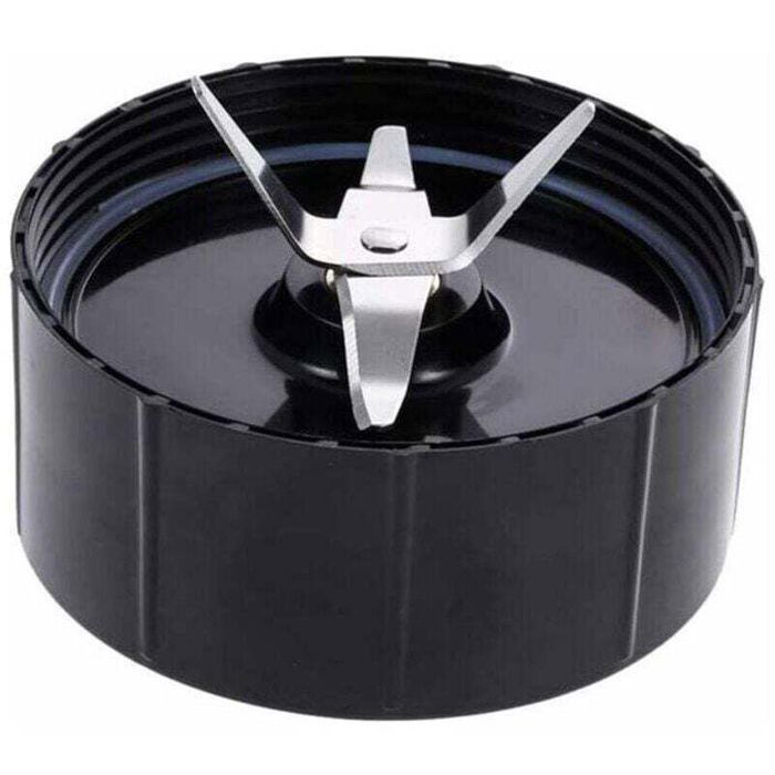 Zubehör Für Mixer – Schwarz – Abmessungen: 8,5 X 6,0 Cm – Bpa-freier Edelstahl – 1 Flache Klinge