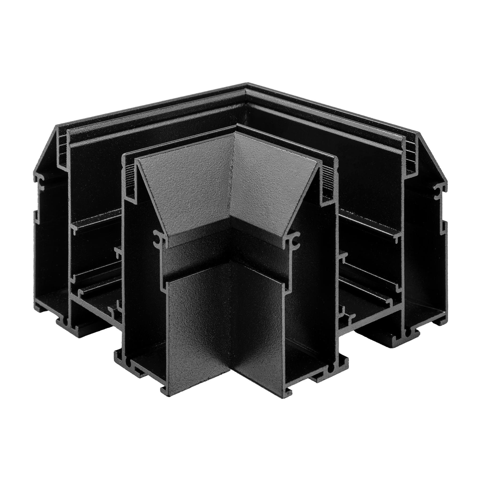 Horizontaler Winkelverbinder Für Spanndecken, Schwarz, Smart Track 48vdc