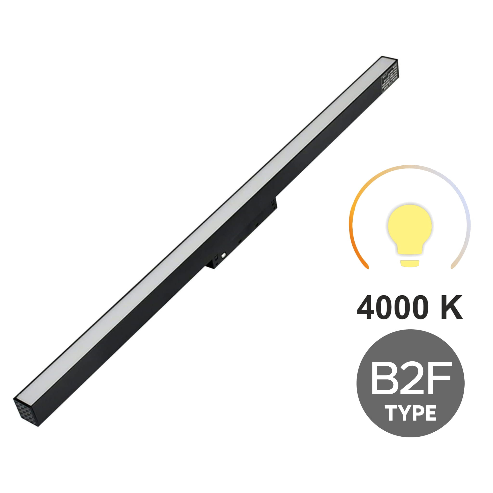 Led-flutlichtstrahler 20 W, 3 Cct, Typ B2f Für Magnetschienen Smart Track 48 V Dc