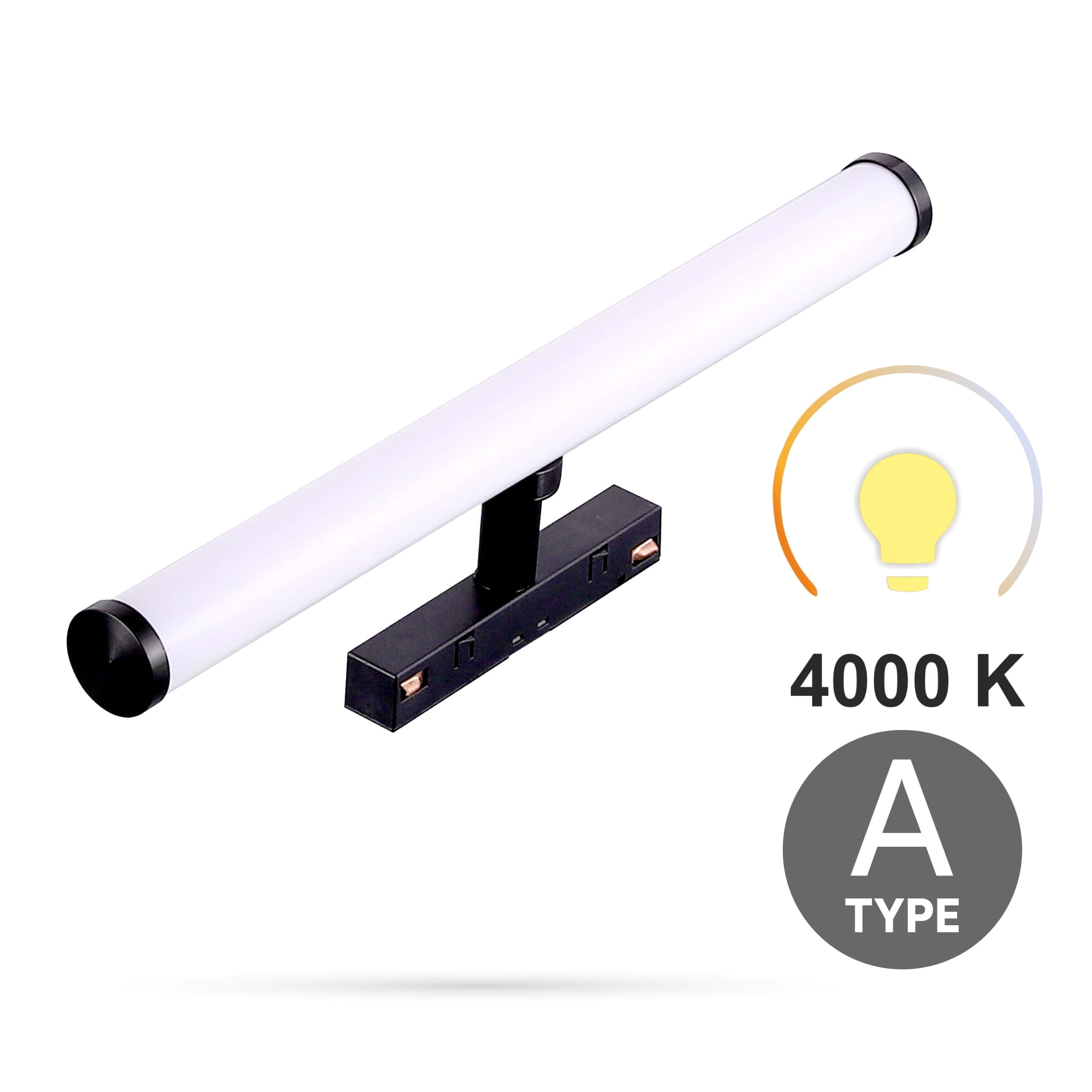 Led-rohrstrahler 10 W 4000 K Neutralleiter L10 Typ A Für Magnetschienen Smart Track 48 V Dc