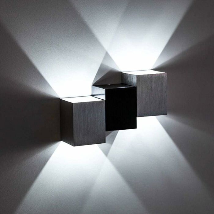 Moderne 6-w-led-wandleuchte Für Den Innenbereich, Kaltweißes Licht, Geeignet Für Küchen, Treppenhäuser Und Schlafzimmer