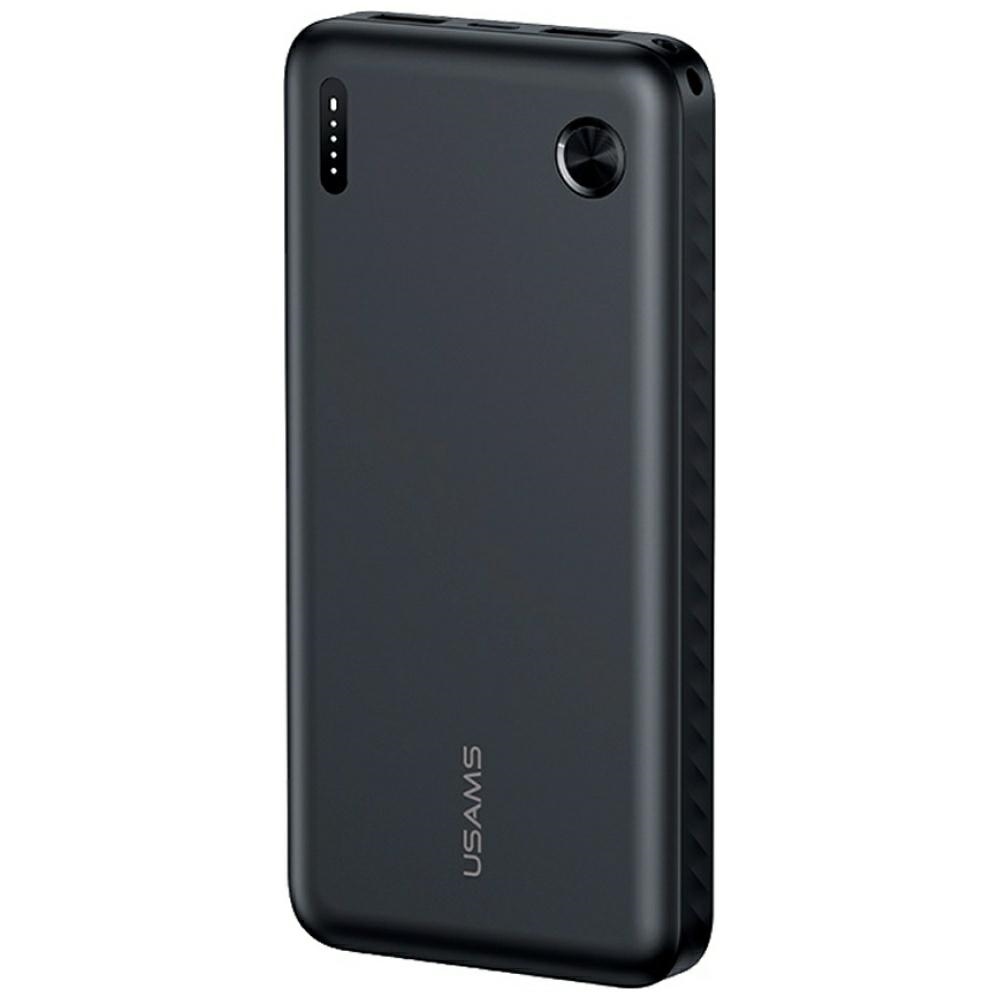 Powerbank Usams Pb83 2xusb-a 1xusb-c 10000mah Schwarz