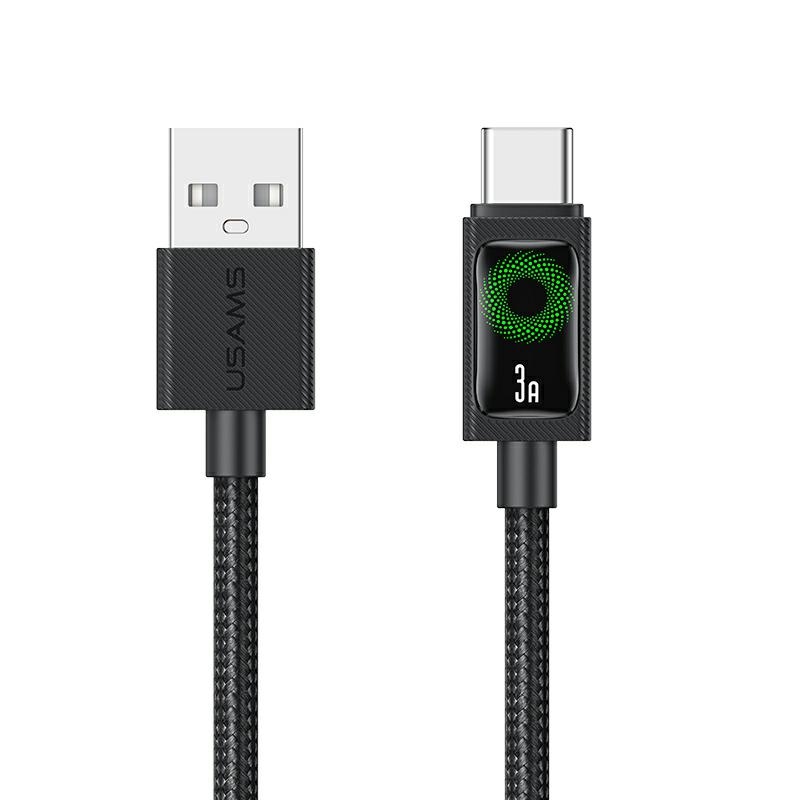 Usams U92 18w Usb-c Auf Usb-a Kabel 1,2 M Schwarz