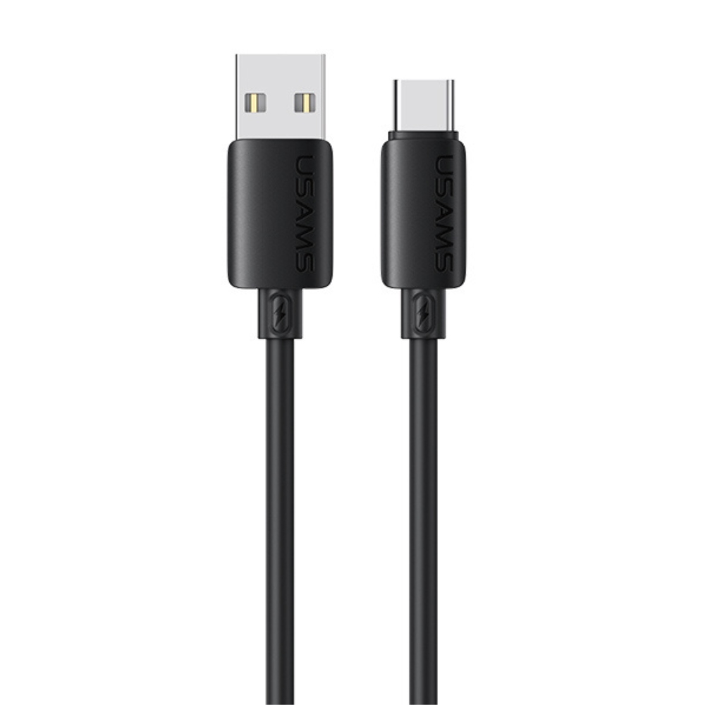 Usams U98 3a Silikon-schnellladekabel Usb-c Schwarz