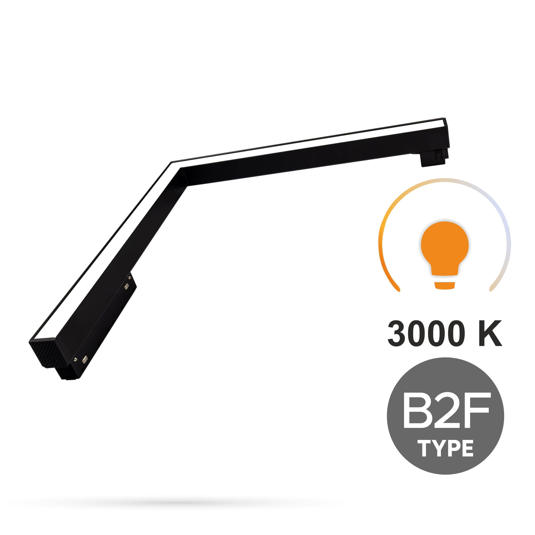 Ultron Led-linearstrahler Mit Horizontalem Abstrahlwinkel, 16 W, 3000 K Warmweiß, Typ B2f, Für Smart Track Magnetschienen, 48 V Dc