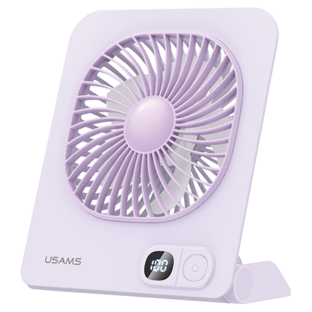 Usams Magnetischer Tischventilator Lila