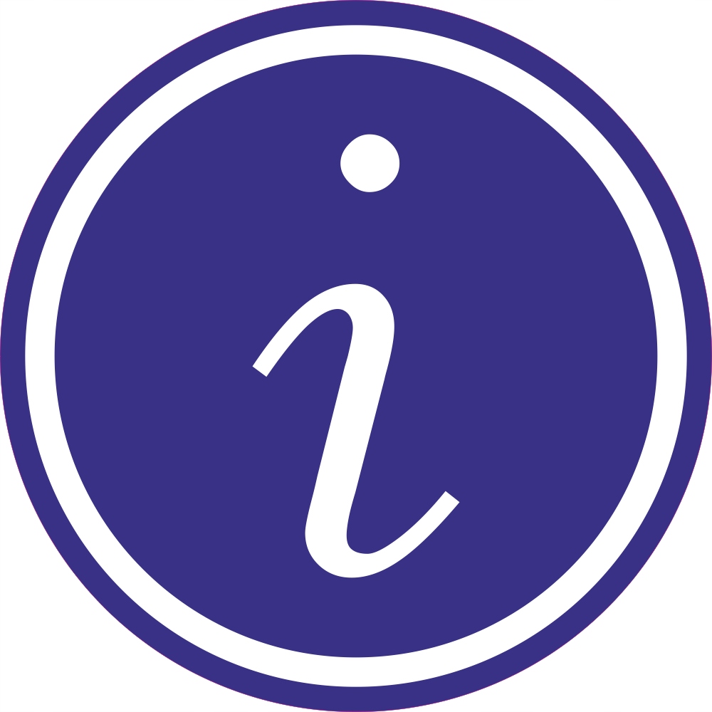 Informationsaufkleber – Informationspunkt 10 Cm