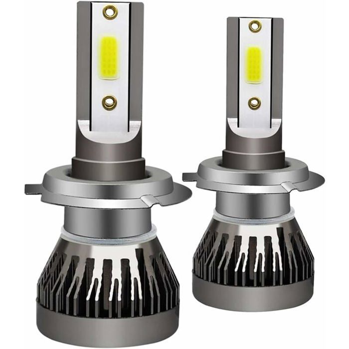 H7 Mini-led-autoscheinwerferlampen, Autoscheinwerfer-set, 6000k Led-leuchten (2er-pack)