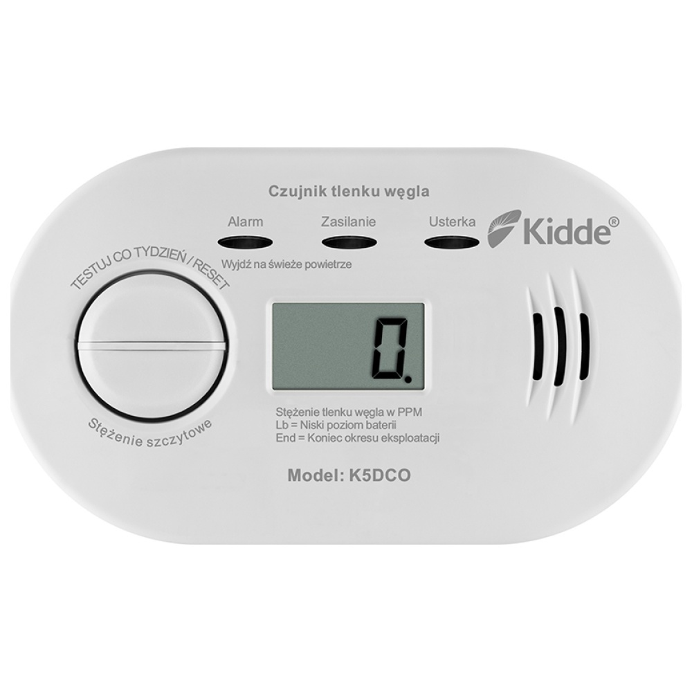 Kidde K5dco Kohlenmonoxid-detektor Lcd-anzeige