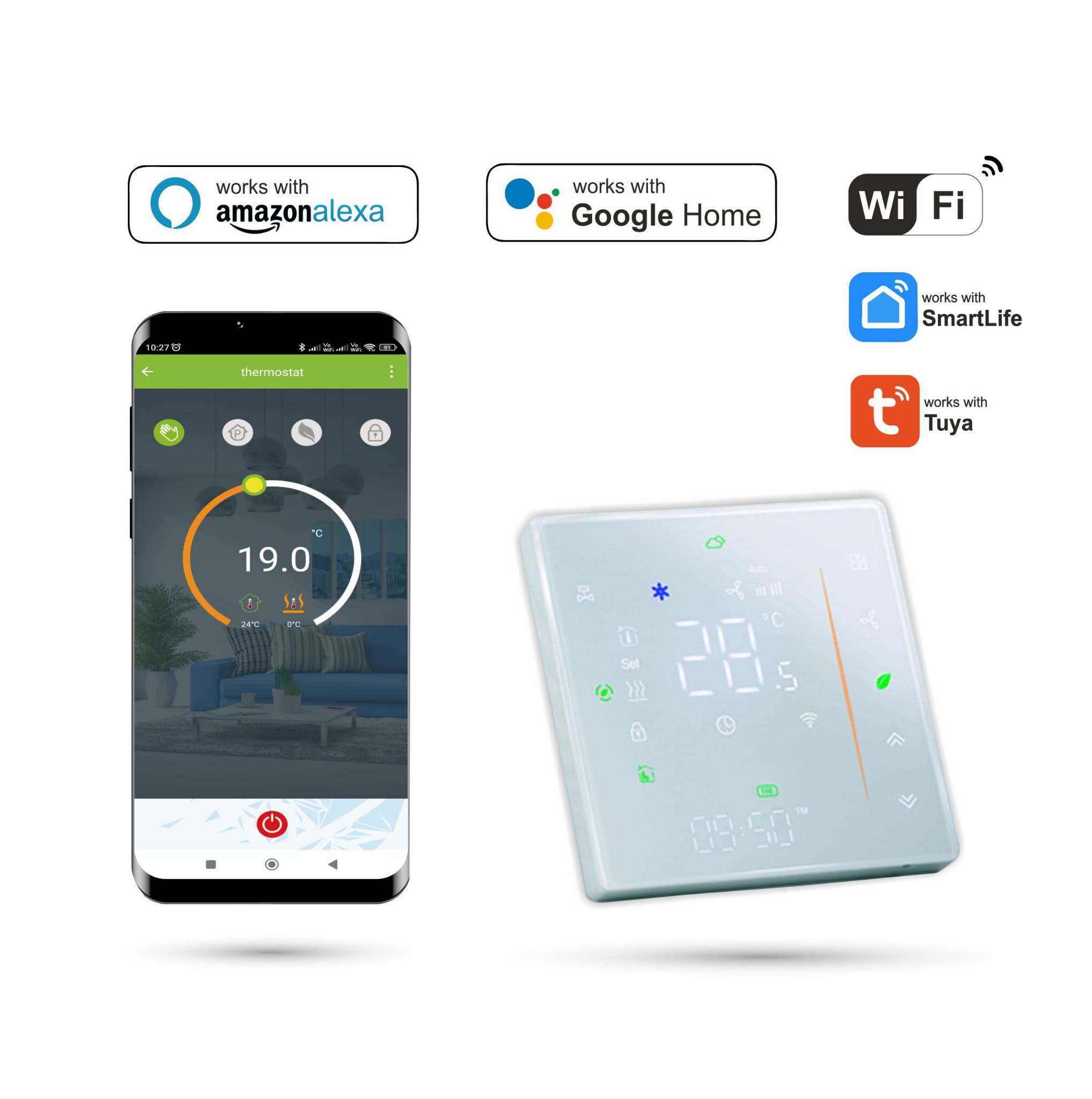 Tuya 16a Exb Wlan-thermostat - Elektrische Heizung