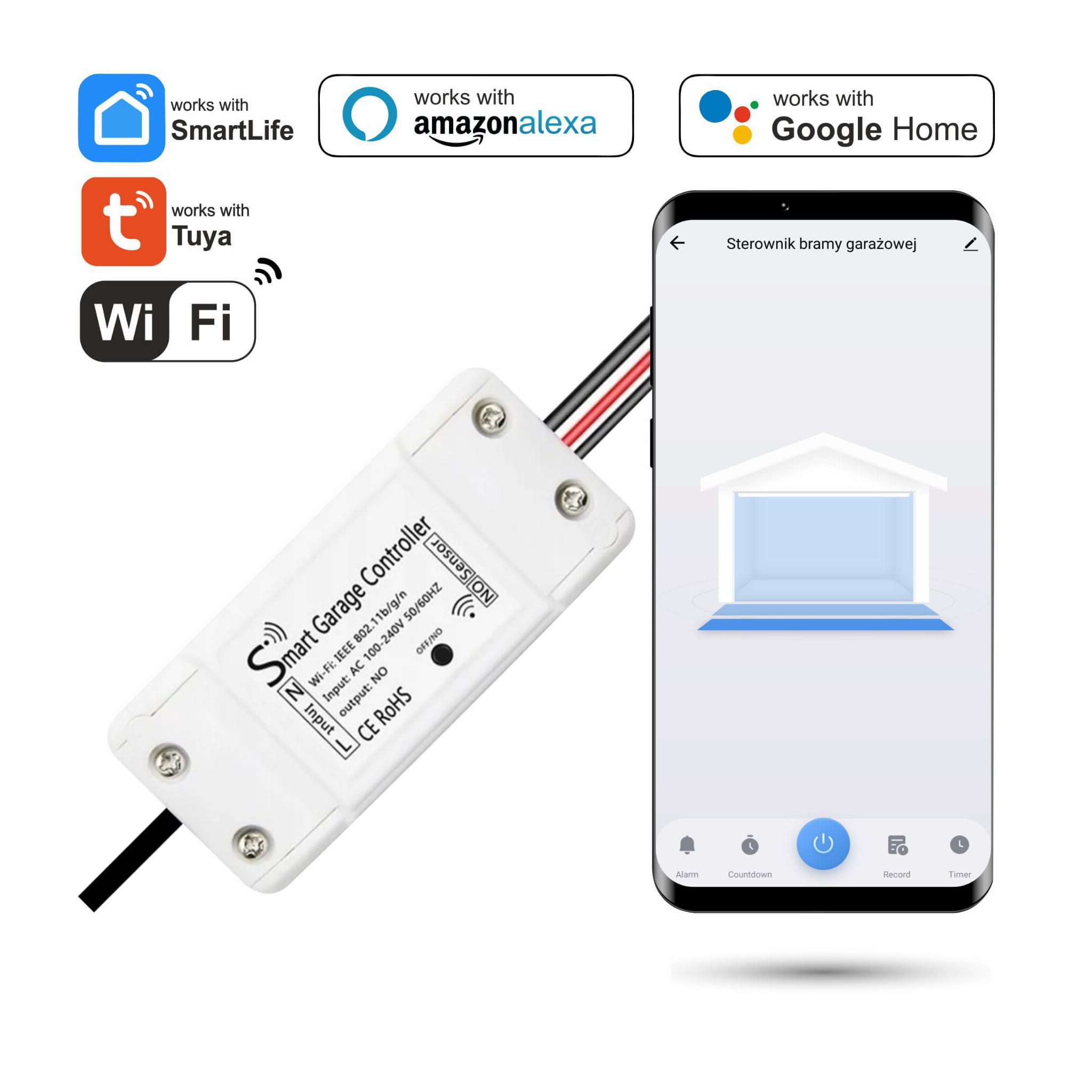 Tuya Wlan-garagentorsteuerung