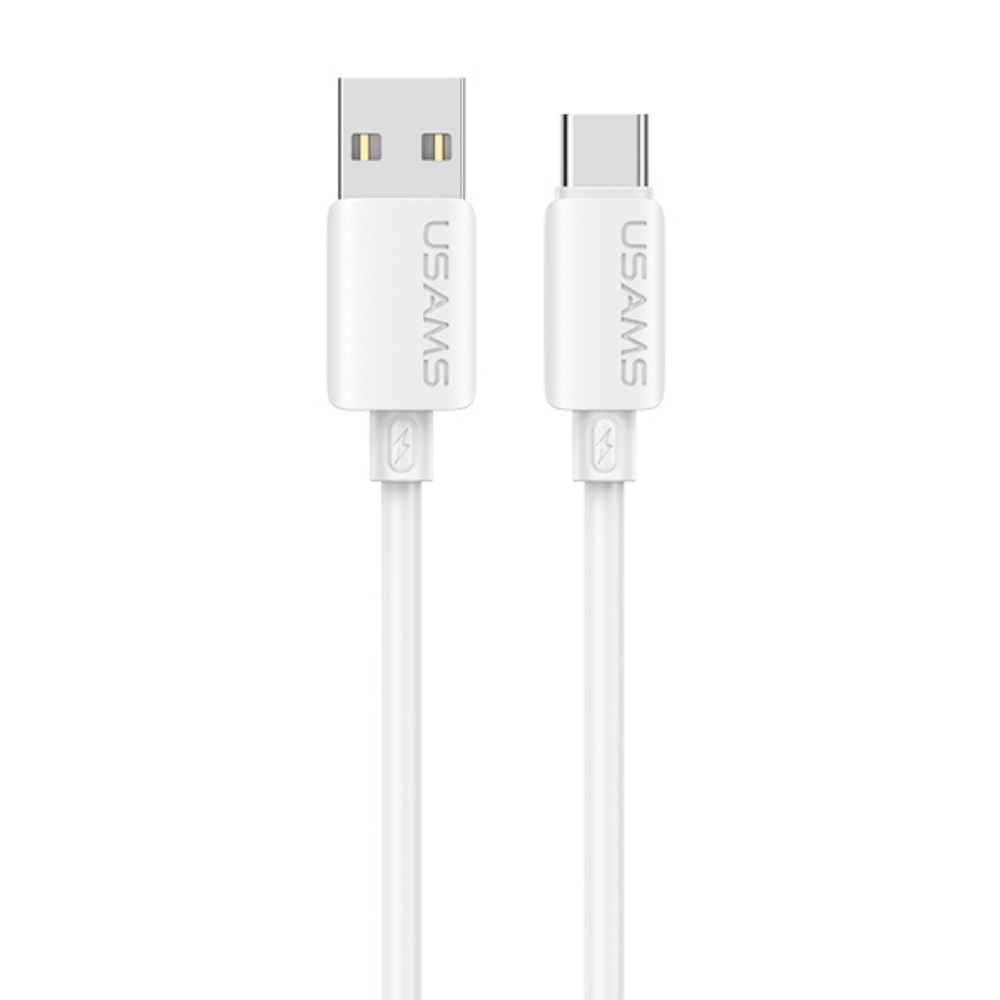 Usams U98 3a Silikon-schnellladekabel Usb-c, Weiß
