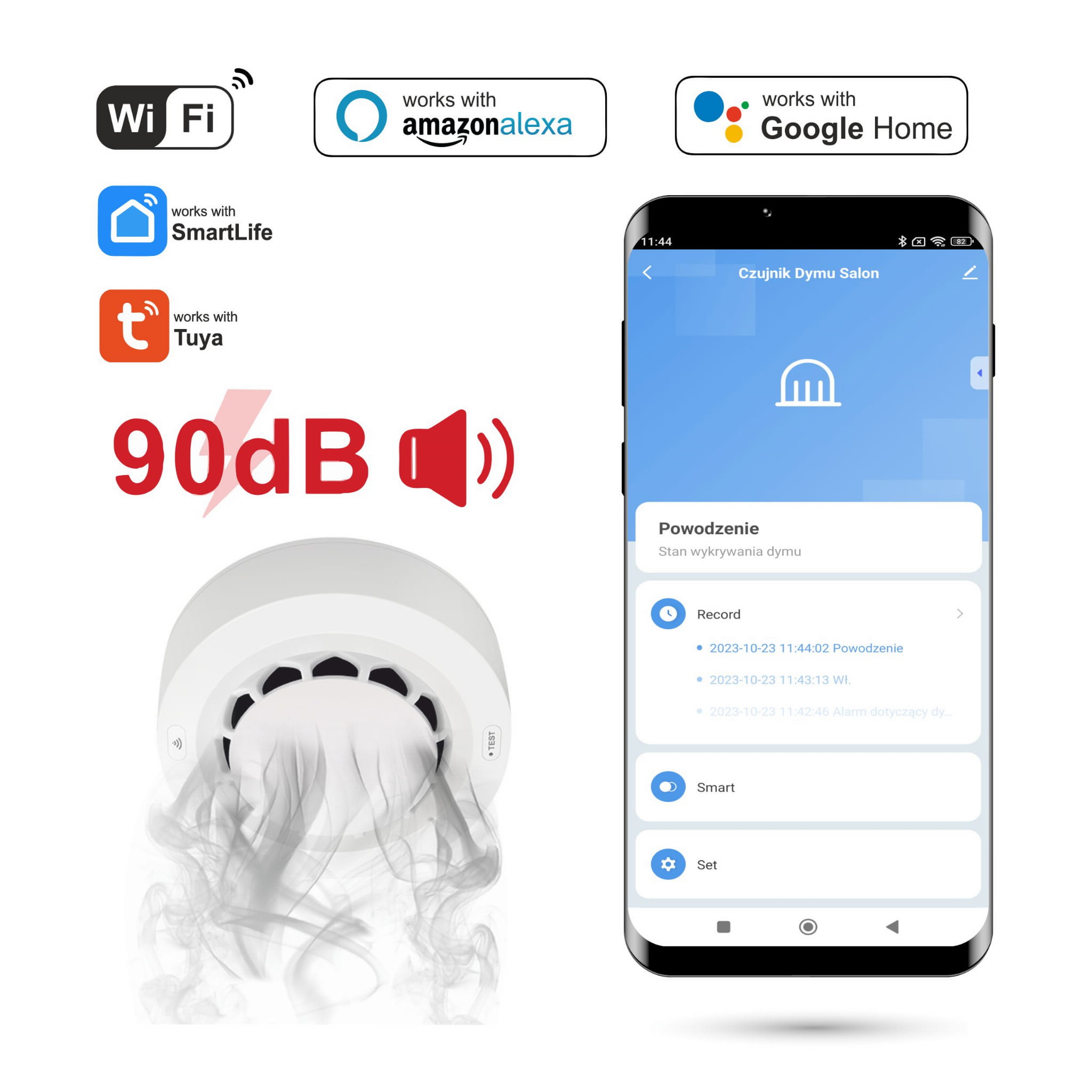 Wlan-rauchmelder Mit Alarm