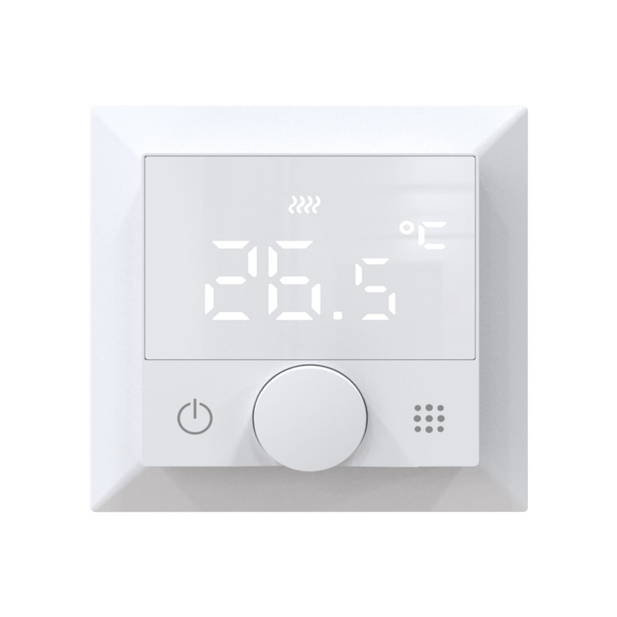 Zigbee Tuya 3a Eco2 Raumthermostat Für 55x55mm Rahmen
