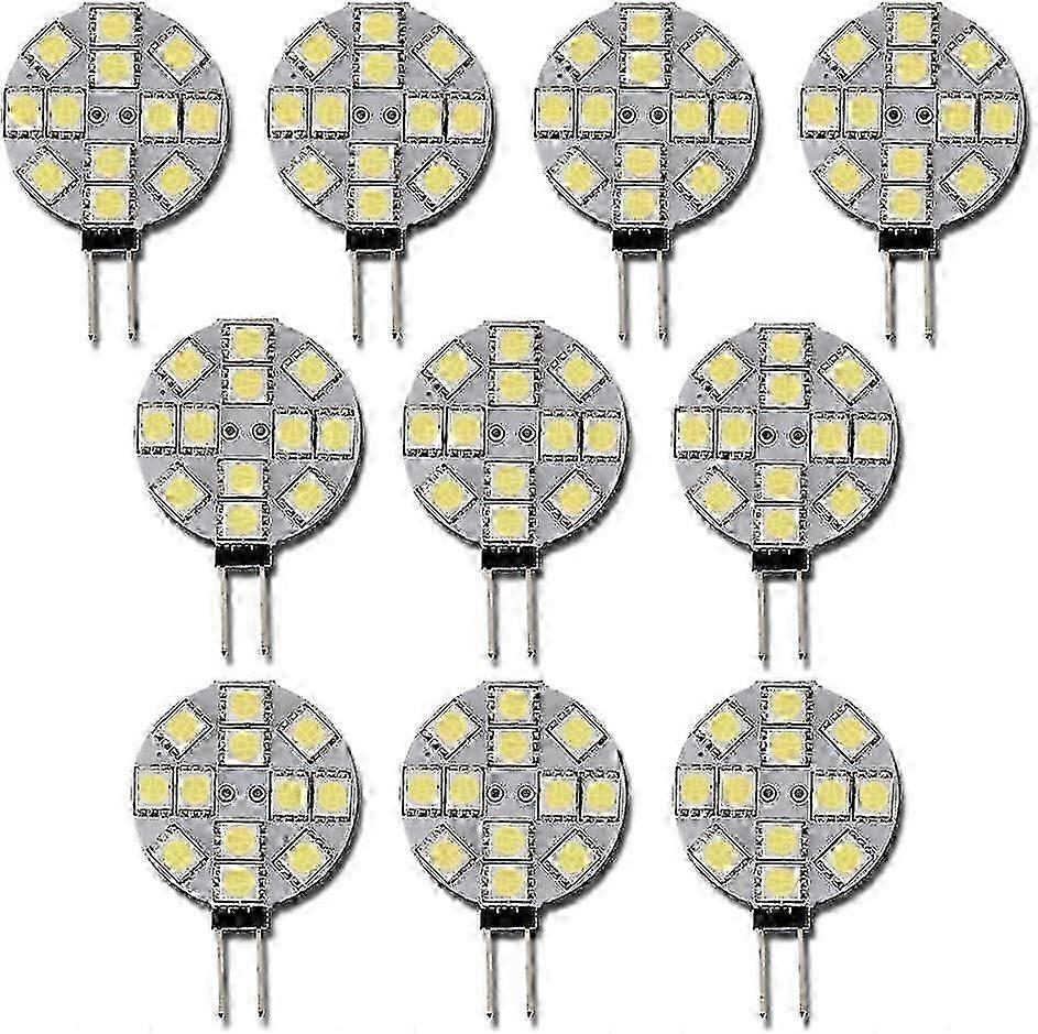 G4 Led-lampe, 12 V, 20 W, 6000 K, Kaltweiß, 10er-pack, Nicht Dimmbar