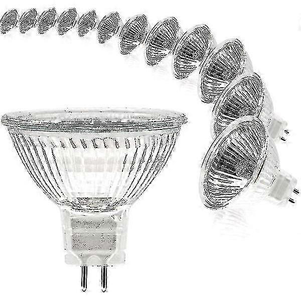 Mr16 12v 20w Halogenlampe, Gu5.3 Sockel, Dimmbar, Warmweiß 2700k, 12er-packung