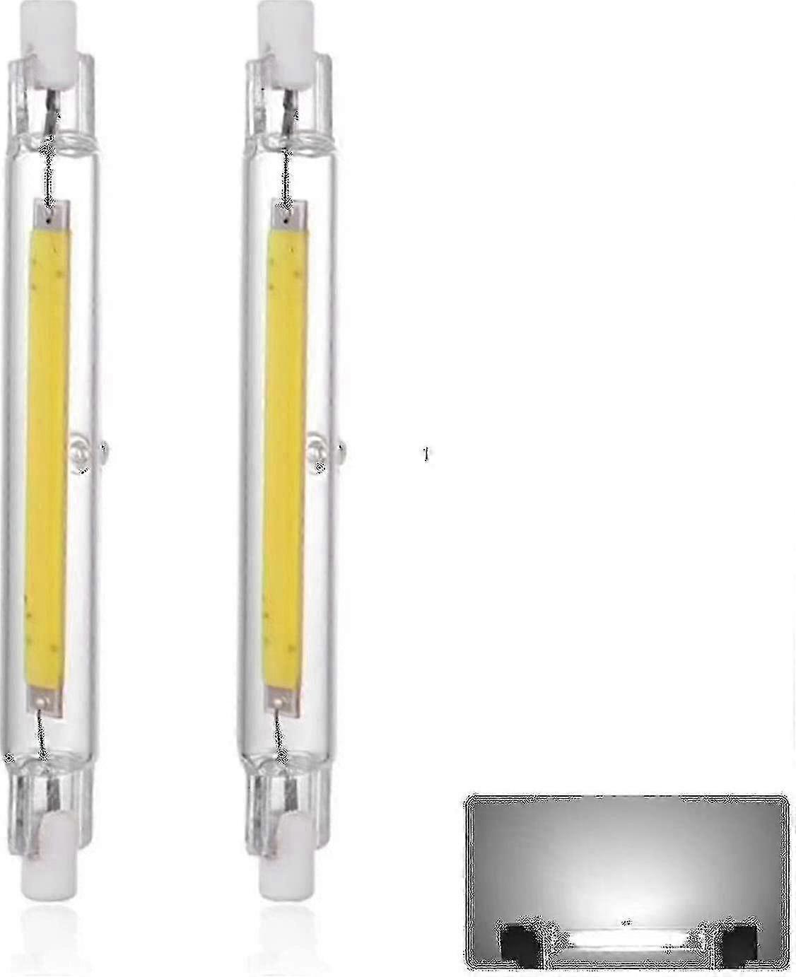 R7s 40w Led-lampe, 118 Mm, 3000 Lm, Kaltweiß 6000 K, Lineares Design