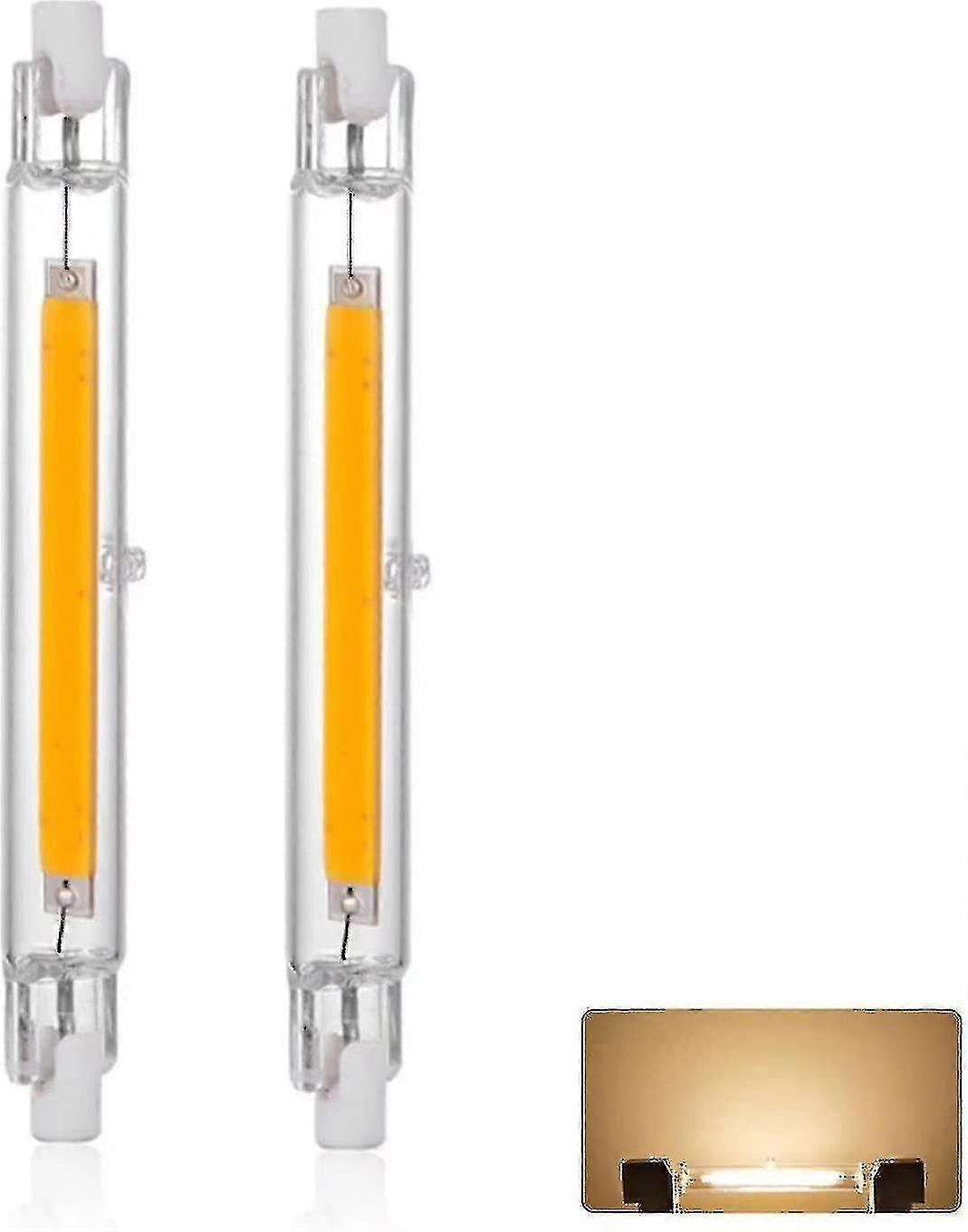 Dimmbare R7s Led-lampe – 30 W Warmweiß, 118 Mm – 2er-pack