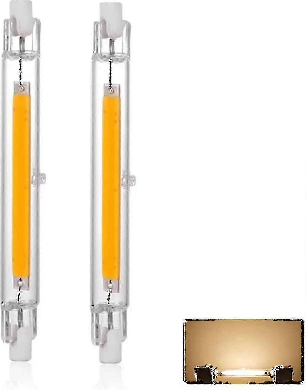 R7s 118 Mm 30 W Dimmbare Led-lampe, Warmweiß 3000 K, 3000 Lm, Linearer Ersatz