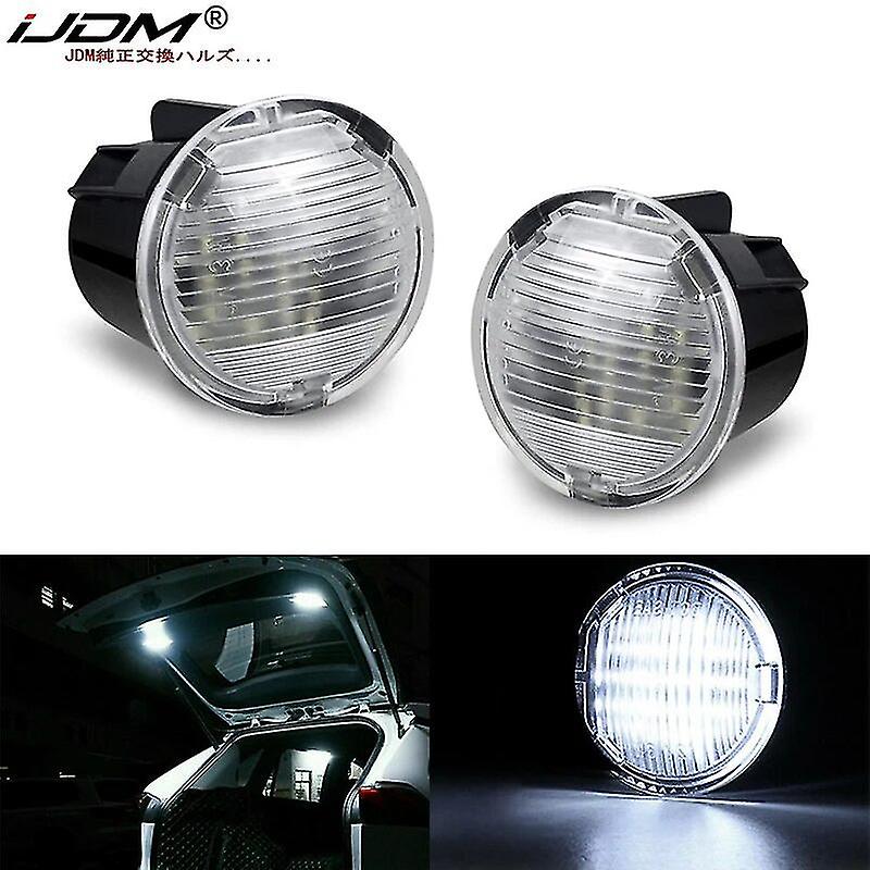 Set Mit 2 Weißen Led-lampen Für Jeep Commander, Grand Cherokee, Chrysler Pt Cruiser Und Dodge Durango (kofferraum Und Heckklappe) - Hy