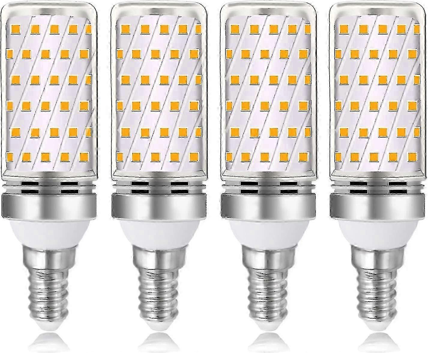 E14 16w Led-lampe, Warmweiß 3000k, 1600lm, Nicht Dimmbar (4er-pack)