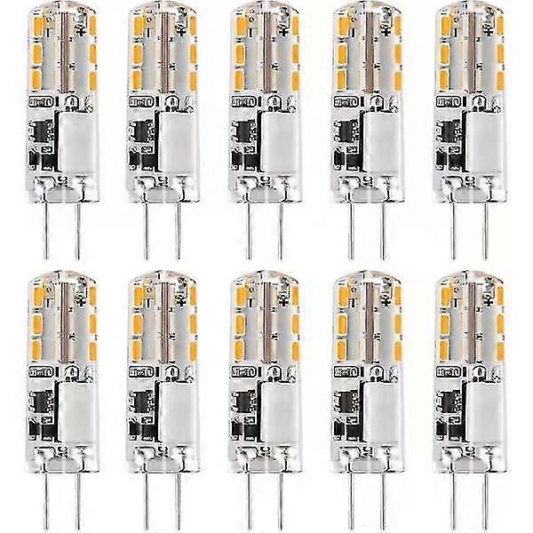 10 G4 12v Ac/dc Warmweiße 3000k 2w Dimmbare Led-lampen