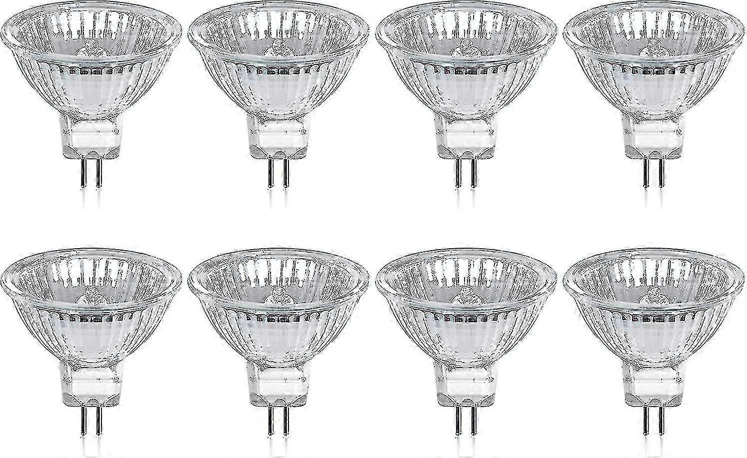 Gu5.3 Mr16 35w 12v Dimmbare Halogenlampen, 8er-pack – Warmweiß 2800k