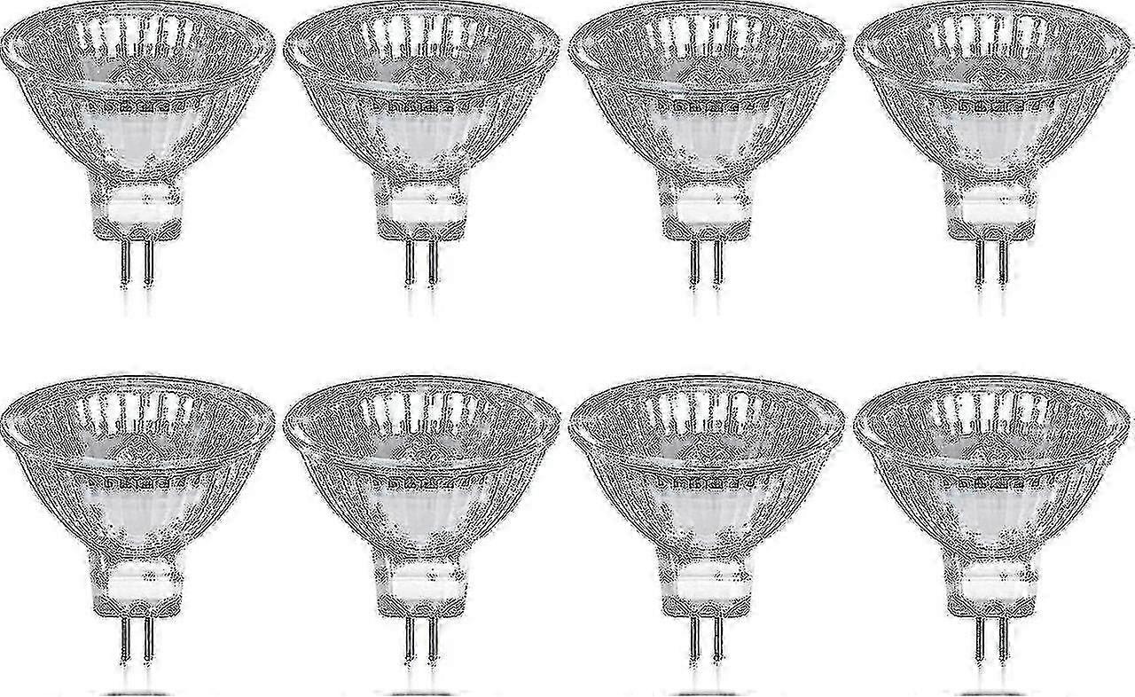 Gu5.3 Mr16 35w 12v Warmweiße 2800k Halogenlampen, Dimmbar, 8er-pack