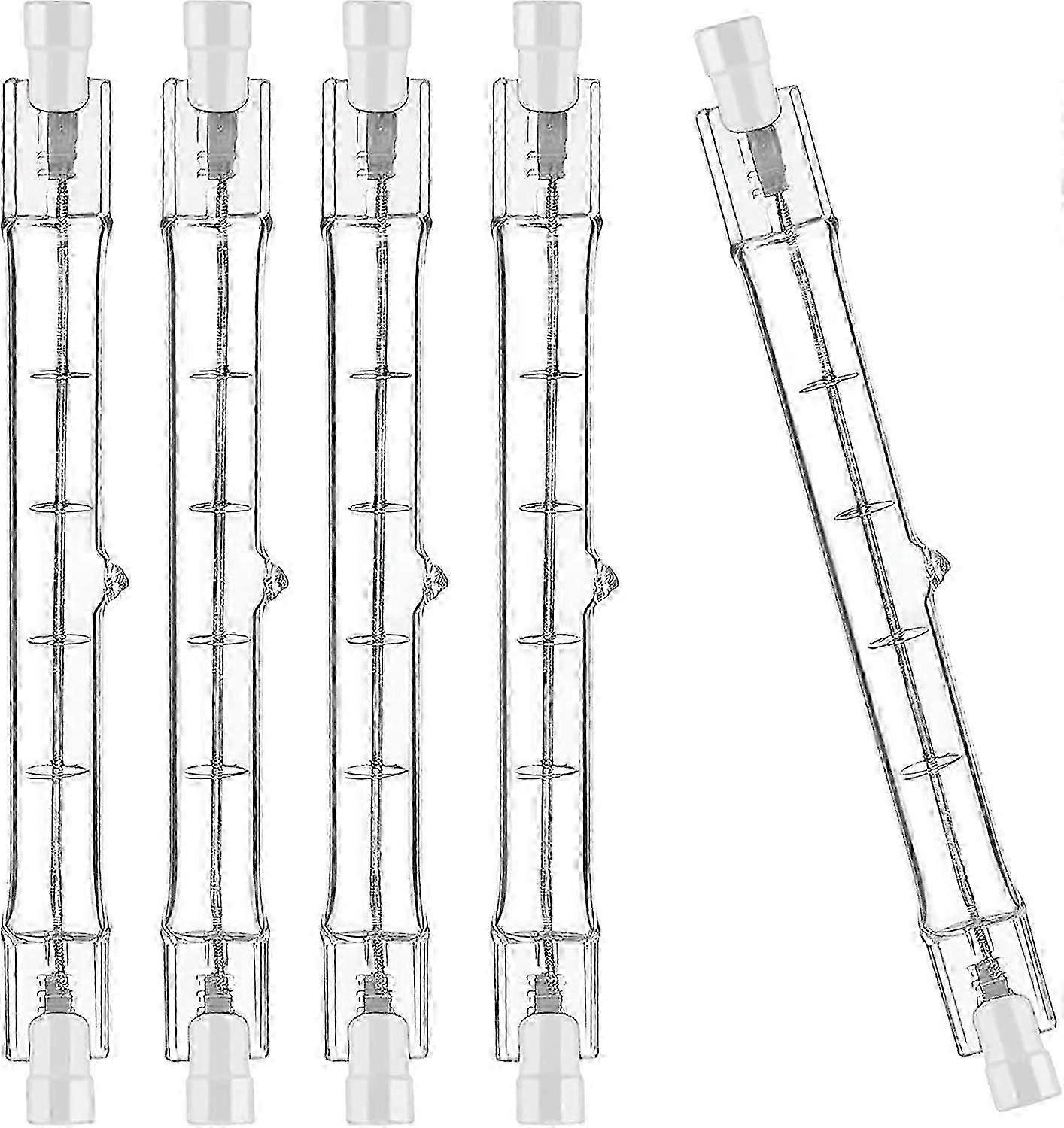Dimmbare R7s-halogenlampen, 300 W, 5er-pack, 118 Mm, 230 V, Für Led-streifen