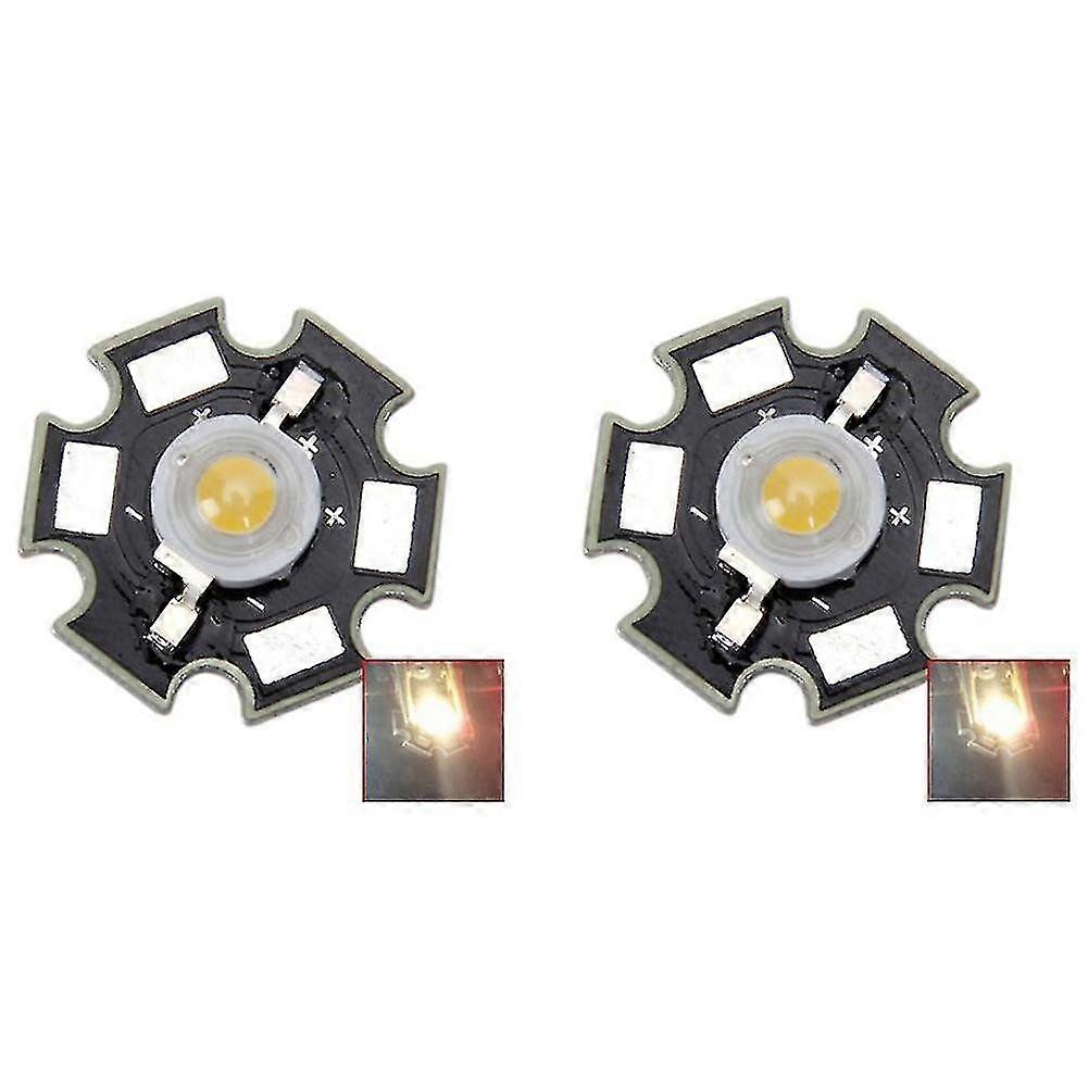Leistungsstarke 3-w-led-sternlampen, Weißes Licht, 2er-pack Für Die Innendekoration