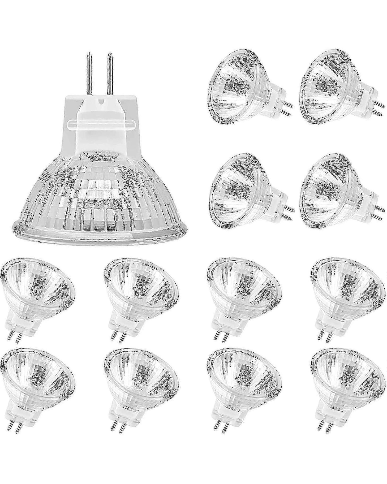 Mr11 Gu4 12v 20w Dimmbare Halogenlampen, Warmweiß 2700k, Für Deckenleuchten (12er-packung)