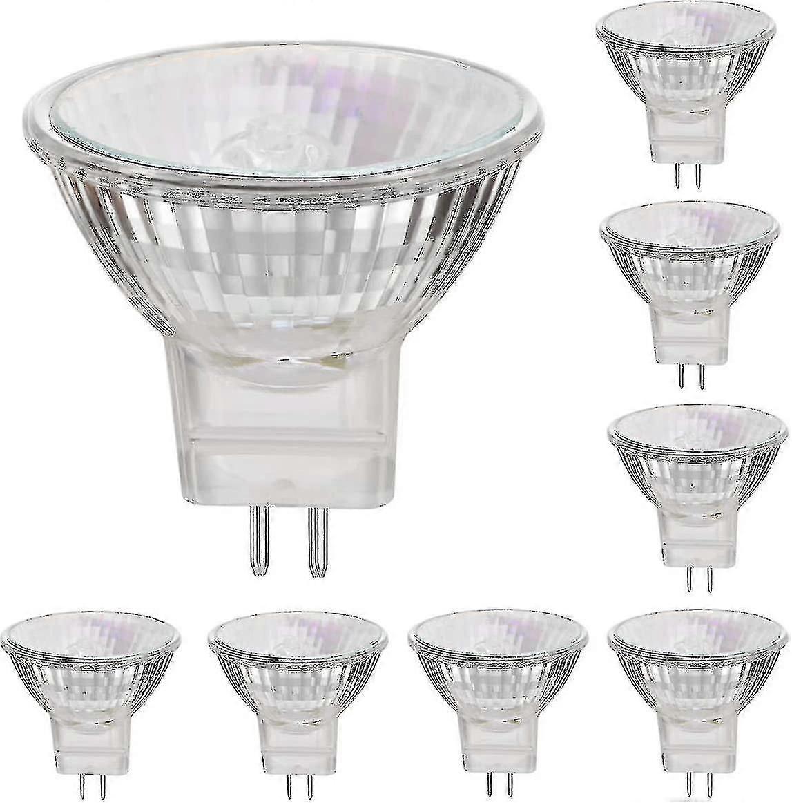 8er-pack Gu5.3 12v 35w Halogen-strahler, Warmweiß, Dimmbar