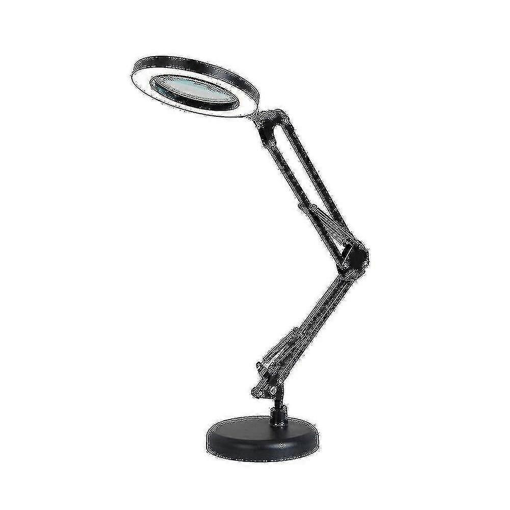 64-led-schreibtischlampe Mit Vergrößerung, 8-facher Vergrößerung Und 10 Einstellbaren Helligkeitsstufen