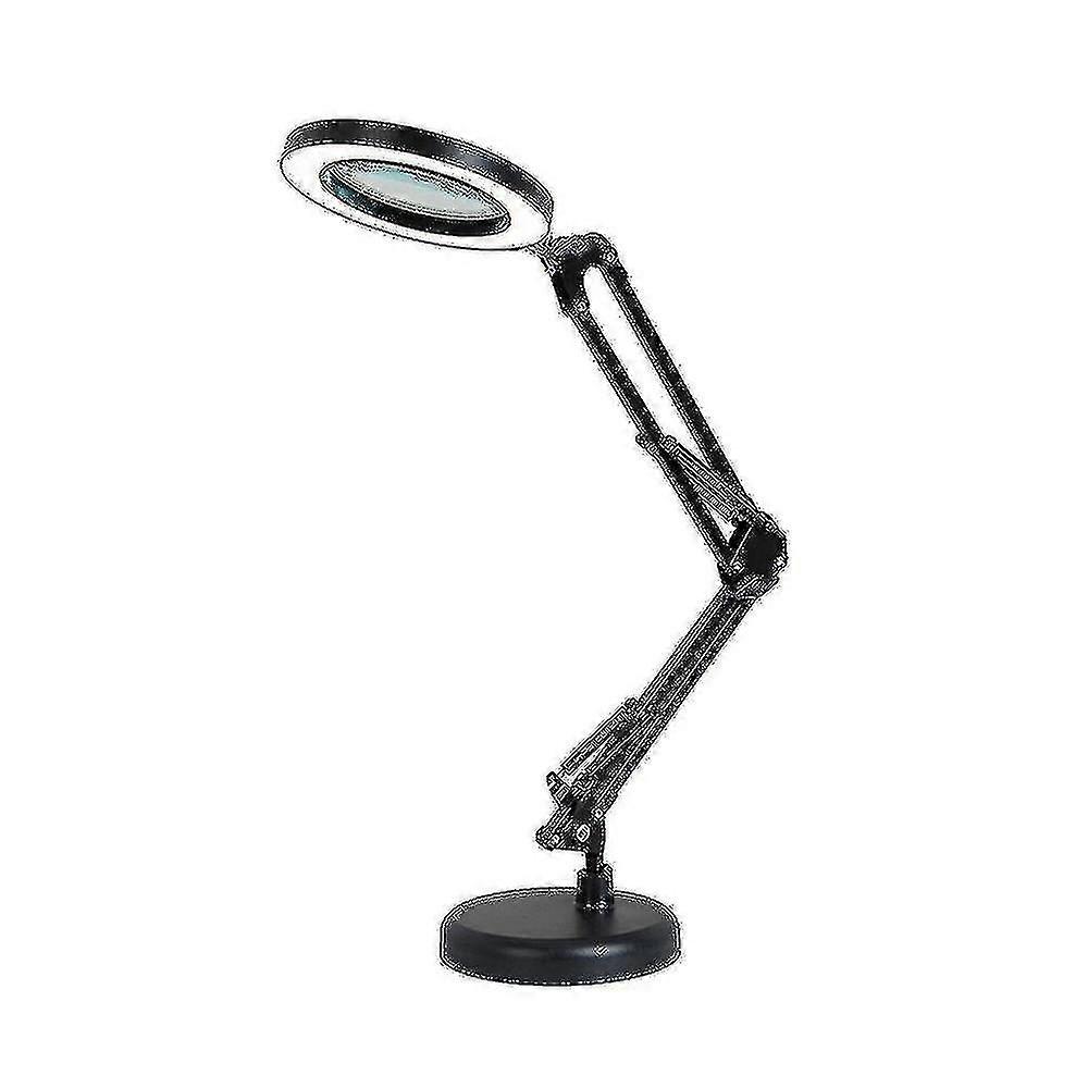 Vergrößerungs-schreibtischlampe Mit 64 Leds, 8-facher Vergrößerung Und 10 Helligkeitsstufen