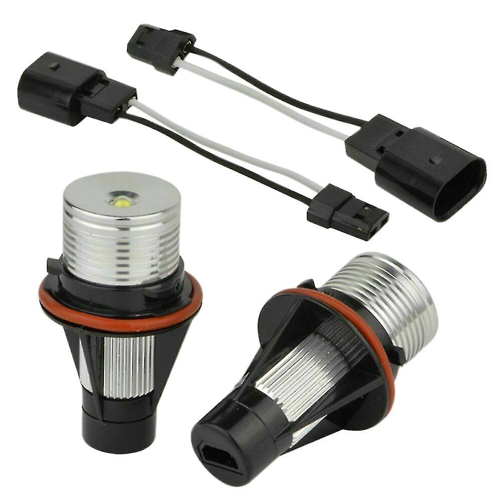 1 Paar 8000k Weiße Led-lampen Für Halo-positionsleuchten (angel Eye), Kompatibel Mit Den Modellen E39, E53, E60, E63, E64, E66, E87, 5, 6, 7, X3 Und X5.