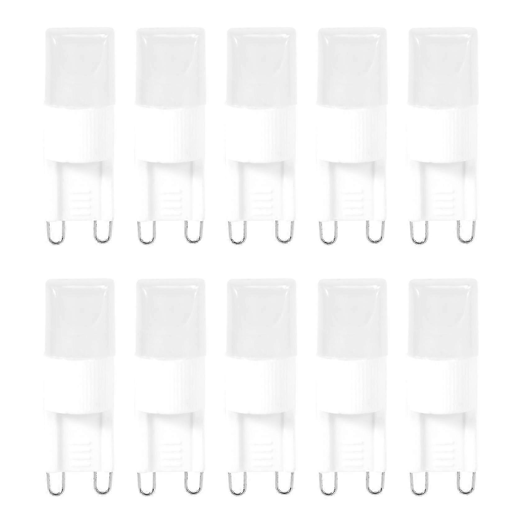 Packung Mit 10 G9 1w Hochleistungs-led-lampen, Warmweiß 3500k