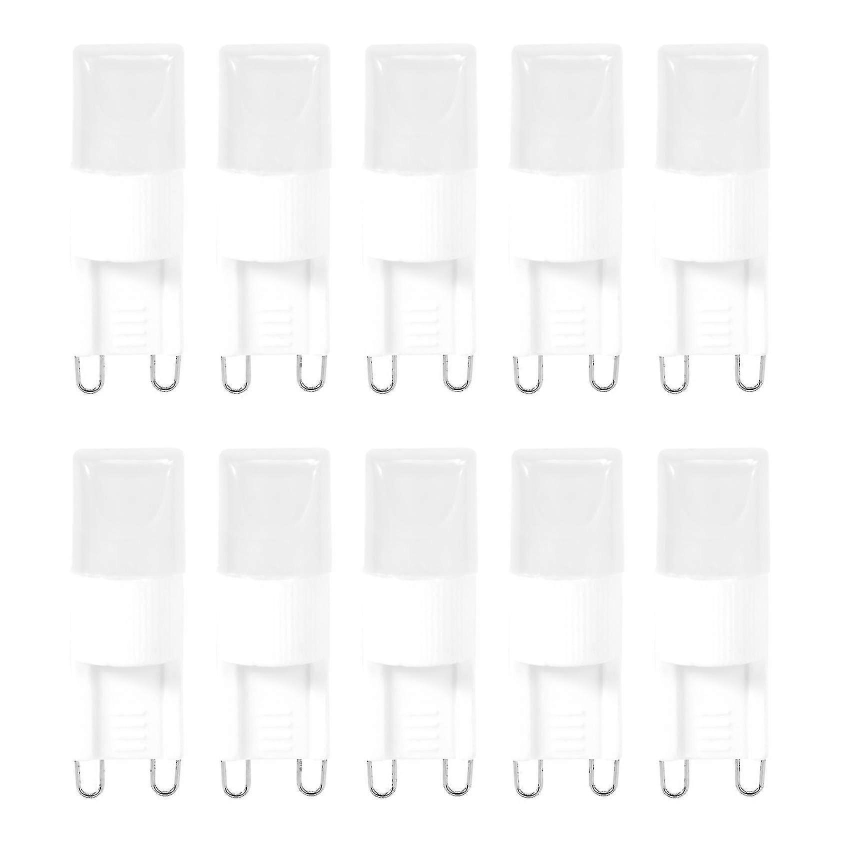 Packung Mit 10 G9 1w Warmweißen 3500k Energiespar-led-lampen