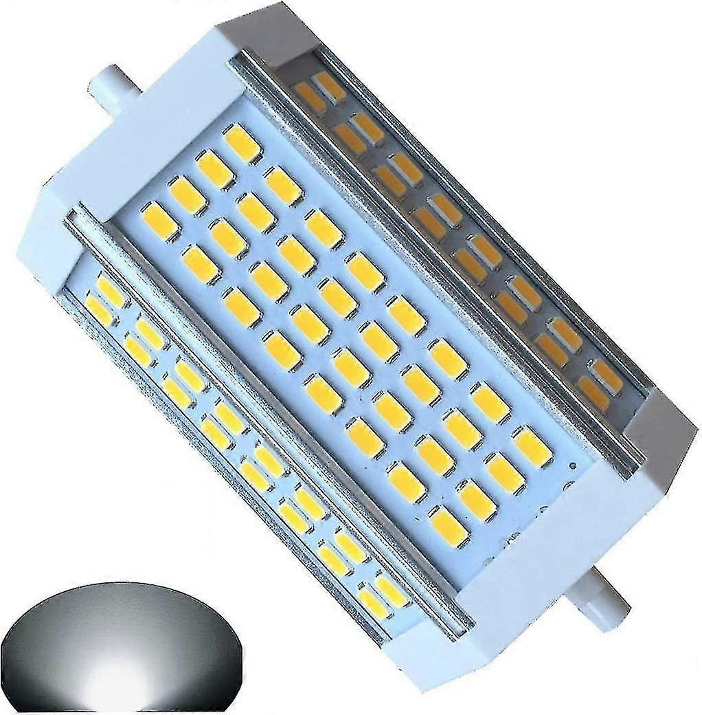 R7s 118 Mm 30 W Dimmbare Led-lampe, 6000 K Tageslicht, 220 V Wechselstrom, 3000 Lm, Ersatz
