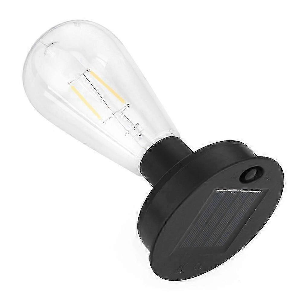 8,5 Cm Led-solarleuchte Mit Wolframfaden Für Den Außenbereich Zur Gartendekoration