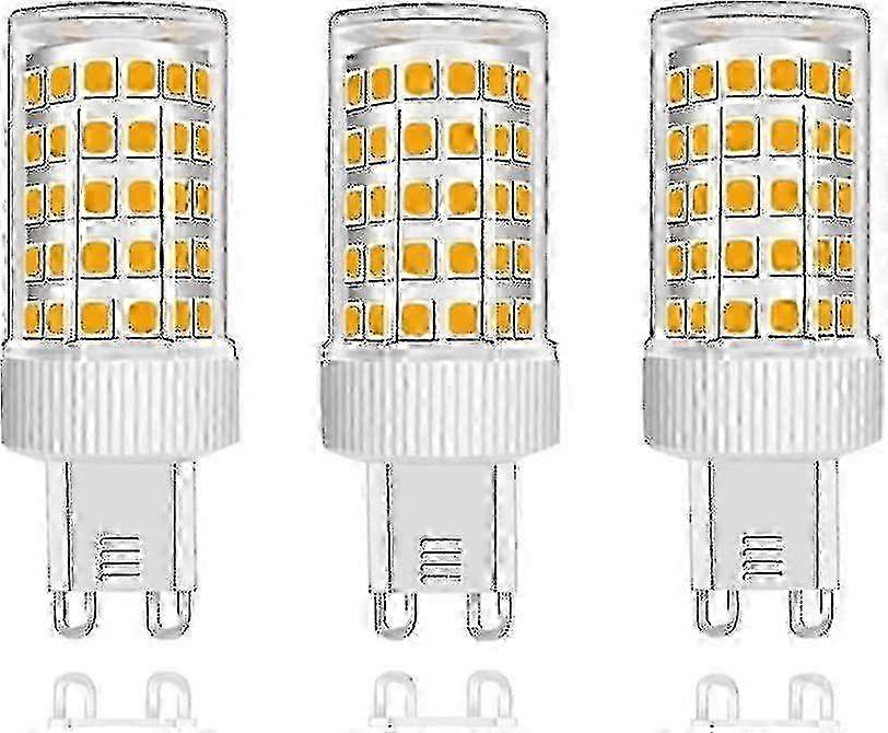 3er-pack G9 10w Led-lampen, Entspricht 150w Halogenlampe, Warmweiß