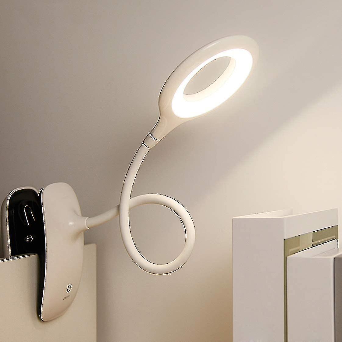 Led-klemm-leselampe, Dimmbar, Augenschonend, Tischlampe