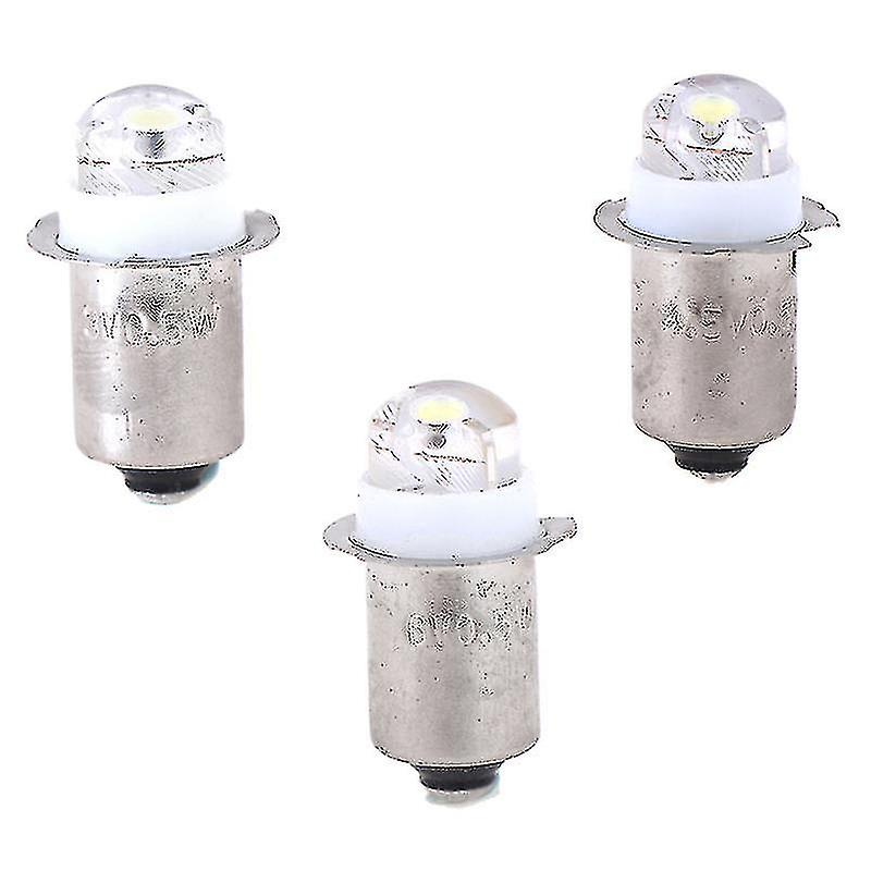 Ersatz-led-lampe P13.5s 0,5w 3v 4,5v 6v Für Arbeitstaschenlampe - Yu