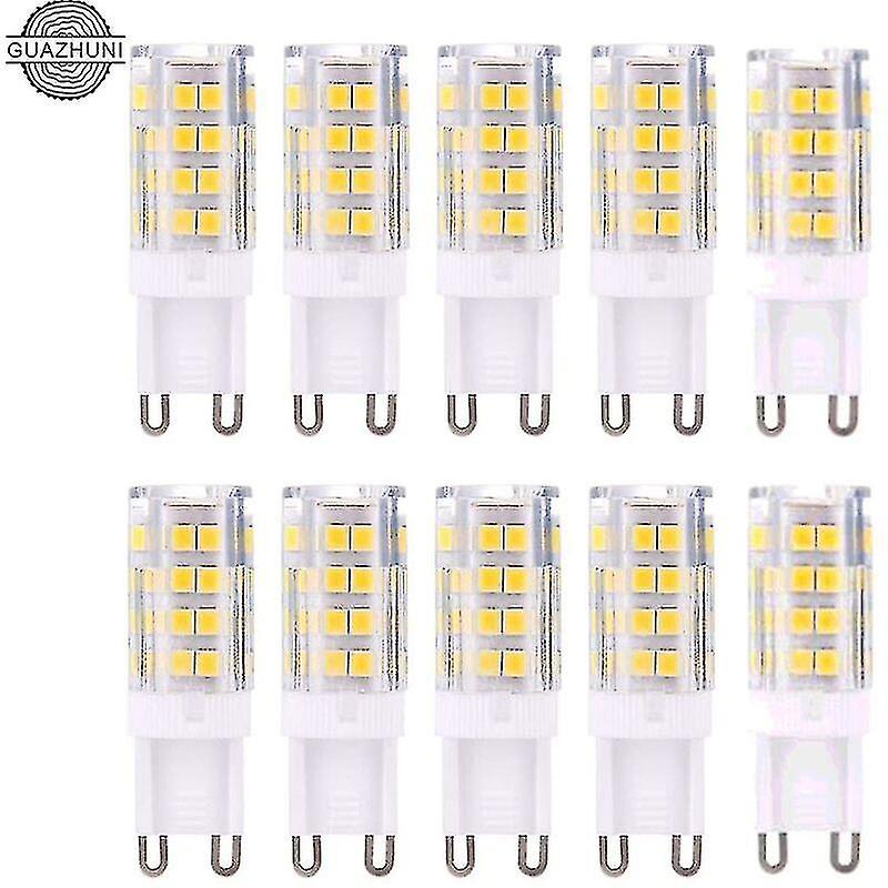 G9 Led-lampen, Warmweiß 3000 K, 5 W, Entspricht Einer 40-w-halogenlampe, 420 Lumen Nicht Dimmbar, 10er-packung (shikai)-yuhao