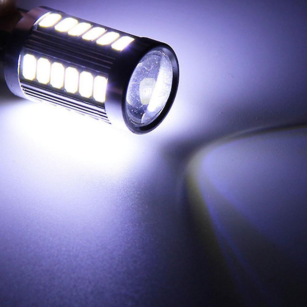 2 Led-lampen 33 Smd 1156 Ba15s 1157 Bay15d T20 7440 7443 T25 3156 3157 Für Bremslicht, Rücklicht, Rückfahrblinker - Hao