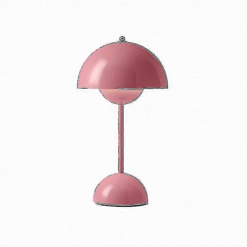 Wiederaufladbare Led-nachttischlampe Per Usb In Form Einer Blütenknospe, Rosa Tischlampe Für Hochzeitsdekoration Und Nachttisch