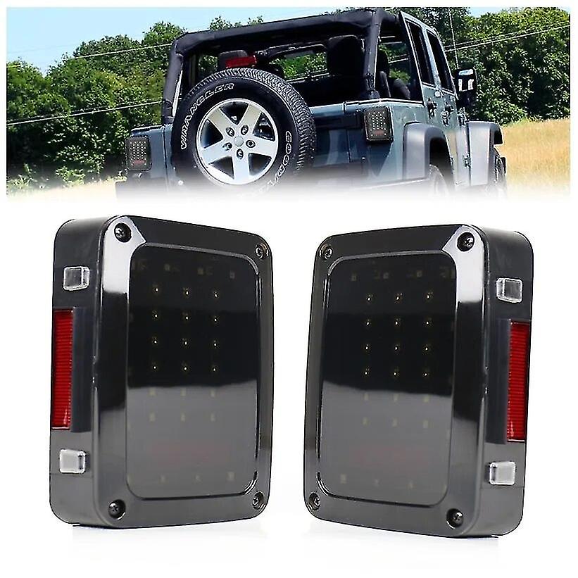 Set Mit 2 Led-rückleuchten Für Jeep Wrangler Jk 2007–2016. – Yuyu